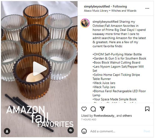 How to decorate your Fall season with Amber Candleholders