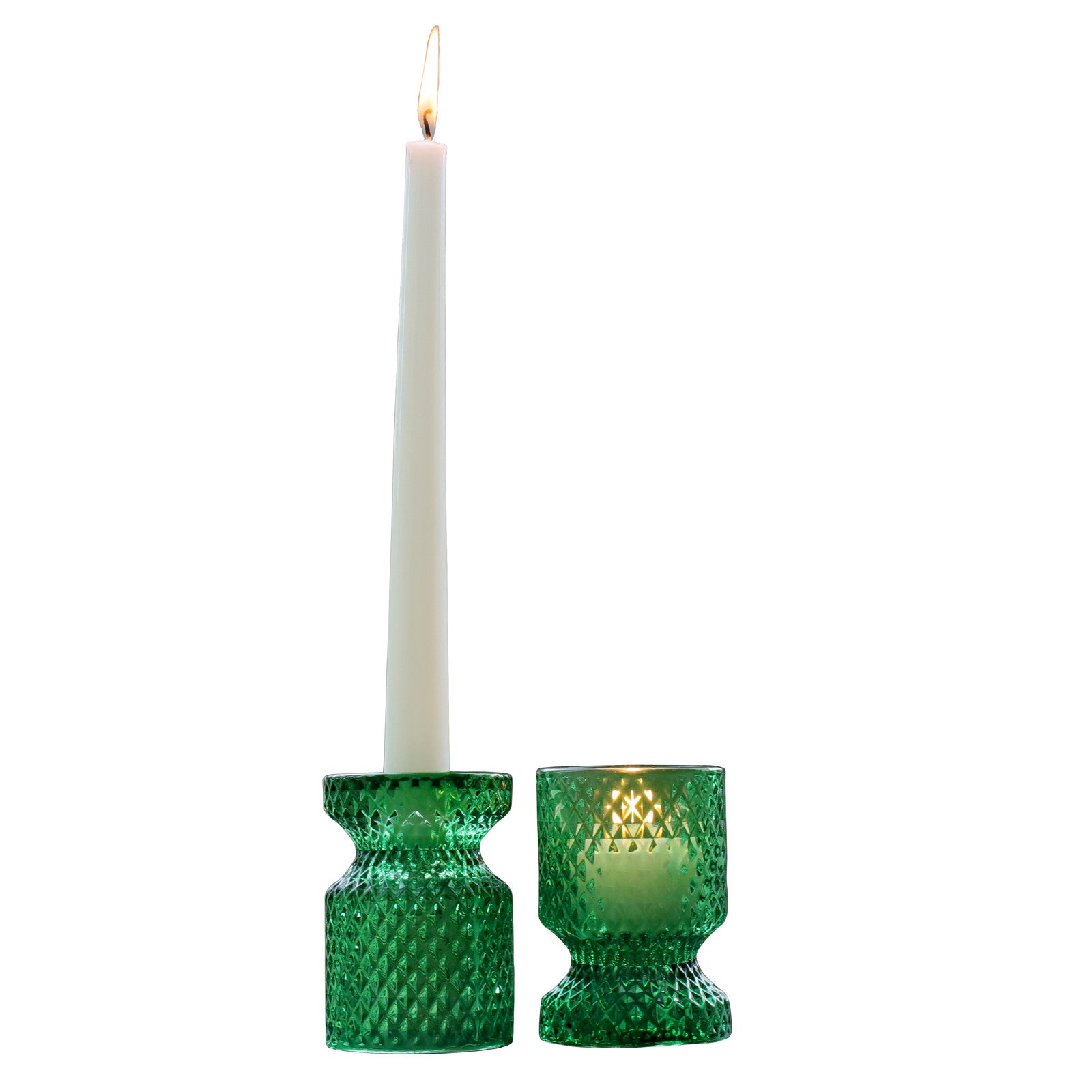 Vohocandle Green Candle Holder(Set of 3) - vohocandle