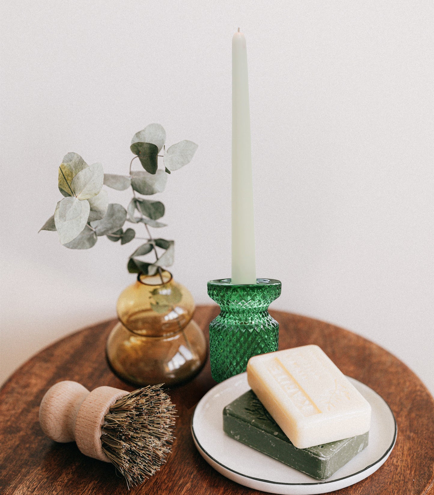 Vohocandle Green Candle Holder(Set of 3) - vohocandle